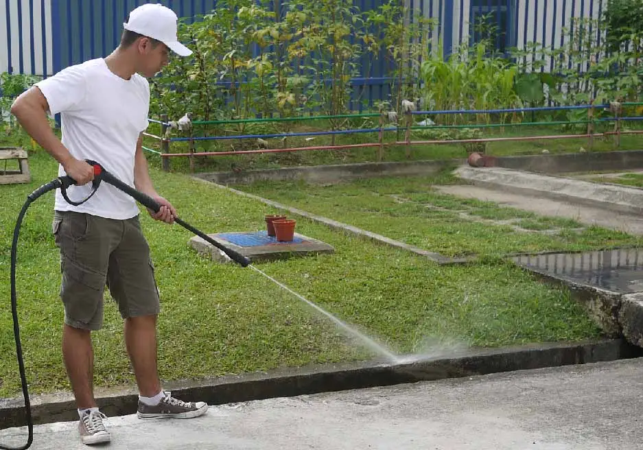 drain washing
