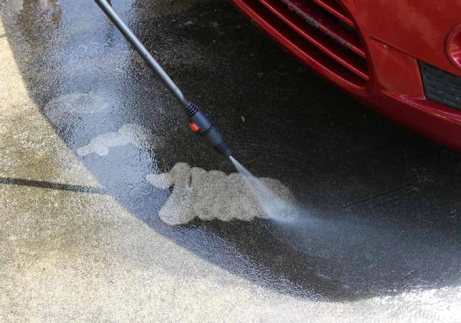 parking lot cleaning